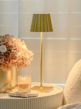 Load image into Gallery viewer, Plisse Luxurious Cordless Table Lamp