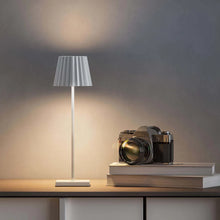 Load image into Gallery viewer, Plisse Luxurious Cordless Table Lamp