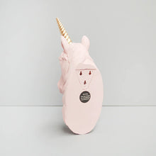 Load image into Gallery viewer, White Moose Unicorn Wall Hanging