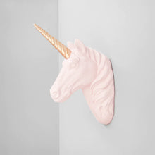 Load image into Gallery viewer, White Moose Unicorn Wall Hanging