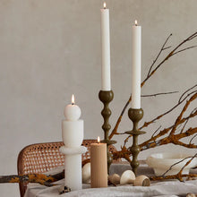 Load image into Gallery viewer, Black Blaze Infinity Candle Holder - Mustard