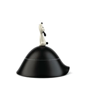 Load image into Gallery viewer, Alessi Lulu Dog Bowl - Black
