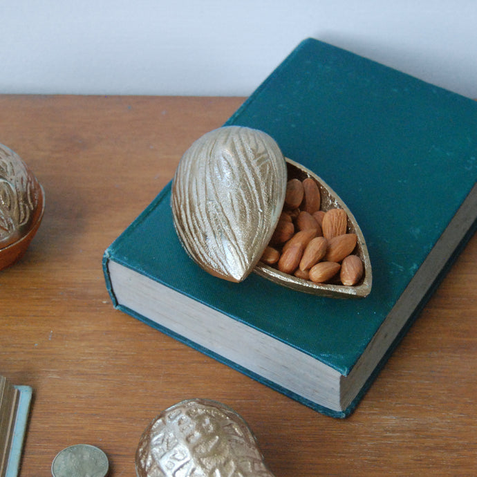 White Moose Almond Bowl