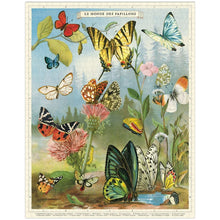 Load image into Gallery viewer, Cavallini &amp; Co Jigsaw Puzzle 1000 Piece - World of Butterflies
