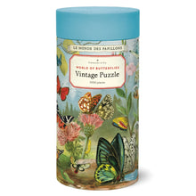 Load image into Gallery viewer, Cavallini &amp; Co Jigsaw Puzzle 1000 Piece - World of Butterflies
