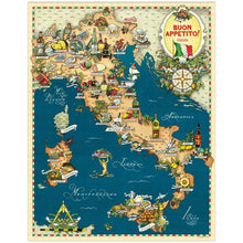 Load image into Gallery viewer, Cavallini &amp; Co Jigsaw Puzzle 1000 Piece - Buon Appetito

