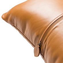 Load image into Gallery viewer, Cuero Leather Cushion Tan
