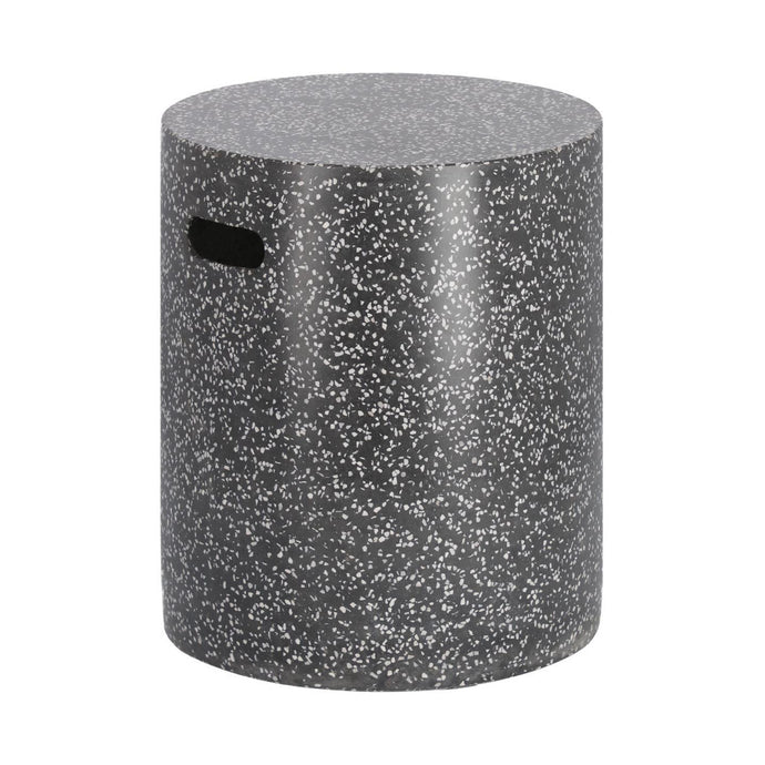 Jenell Black Terrazzo Side Table