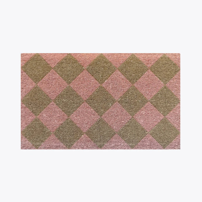 Doormat Designs - Regular Pink Diamonds