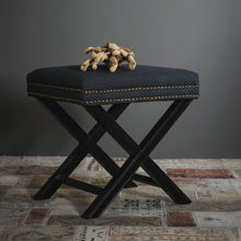 Load image into Gallery viewer, Arden Studded Ottoman
