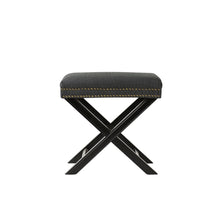 Load image into Gallery viewer, Arden Studded Ottoman
