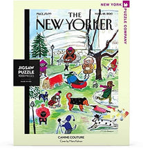 Load image into Gallery viewer, New York Puzzle Company – &quot;Canine Couture&quot; Jigsaw Puzzle 1000 Pc
