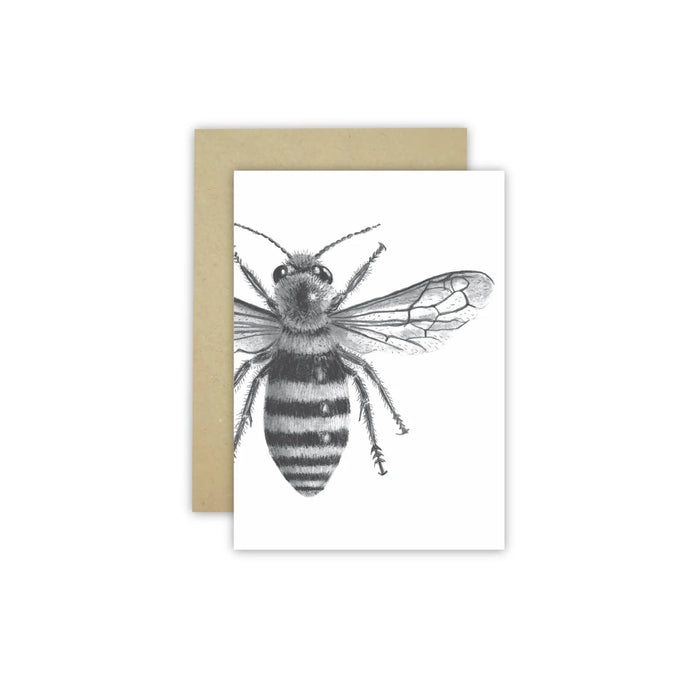Cathy Hamilton Greeting Card - Bee