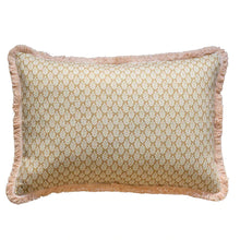 Load image into Gallery viewer, L&amp;B Beige Motif Cushion Cushion
