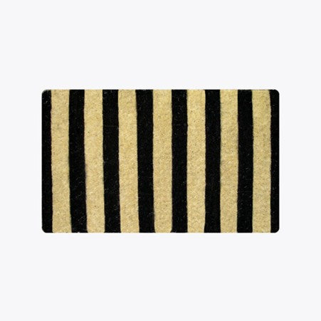 Doormat Designs - Black Stripes