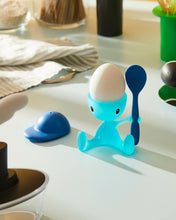 Load image into Gallery viewer, Alessi Egg Cup with salt castor and spoon
