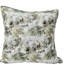 Load image into Gallery viewer, Leaf Print on Rock French Linen Cushion
