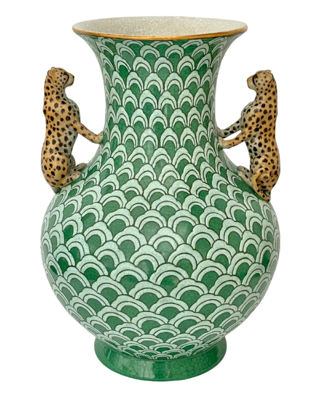 CAM Isla Porcelain Vase - Leopardo - COMING SOON