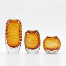 Load image into Gallery viewer, Bolla Vase - Amber by The Foundry
