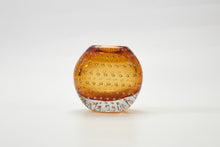Load image into Gallery viewer, Bolla Vase - Amber by The Foundry
