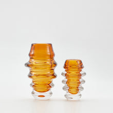 Load image into Gallery viewer, Cornet Vase - Amber by The Foundry
