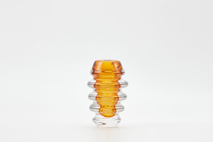 Cornet Vase - Amber by The Foundry