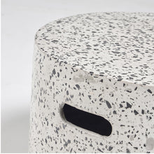 Load image into Gallery viewer, Jenell White Terrazzo Coffee Table
