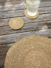 Load image into Gallery viewer, Woven Seagrass Coasters - Set of 4
