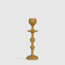 Load image into Gallery viewer, Black Blaze Infinity Candle Holder - Mustard
