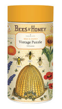Load image into Gallery viewer, Cavallini &amp; Co Jigsaw Puzzle 1000 Piece - Bee&#39;s &amp; Honey
