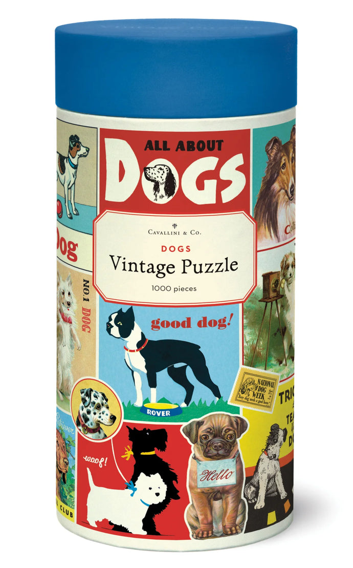 Cavallini & Co Jigsaw Puzzle 1000 Piece - Dogs