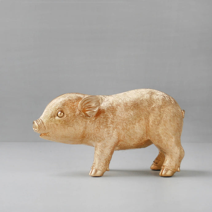 White Moose Pig Money Box