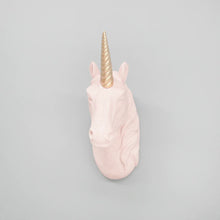 Load image into Gallery viewer, White Moose Unicorn Wall Hanging
