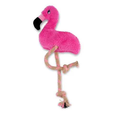 Beco Recycled Dog Toy - Fernando the Flamingo