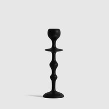 Load image into Gallery viewer, Black Blaze Infinity Candle Holder - Black
